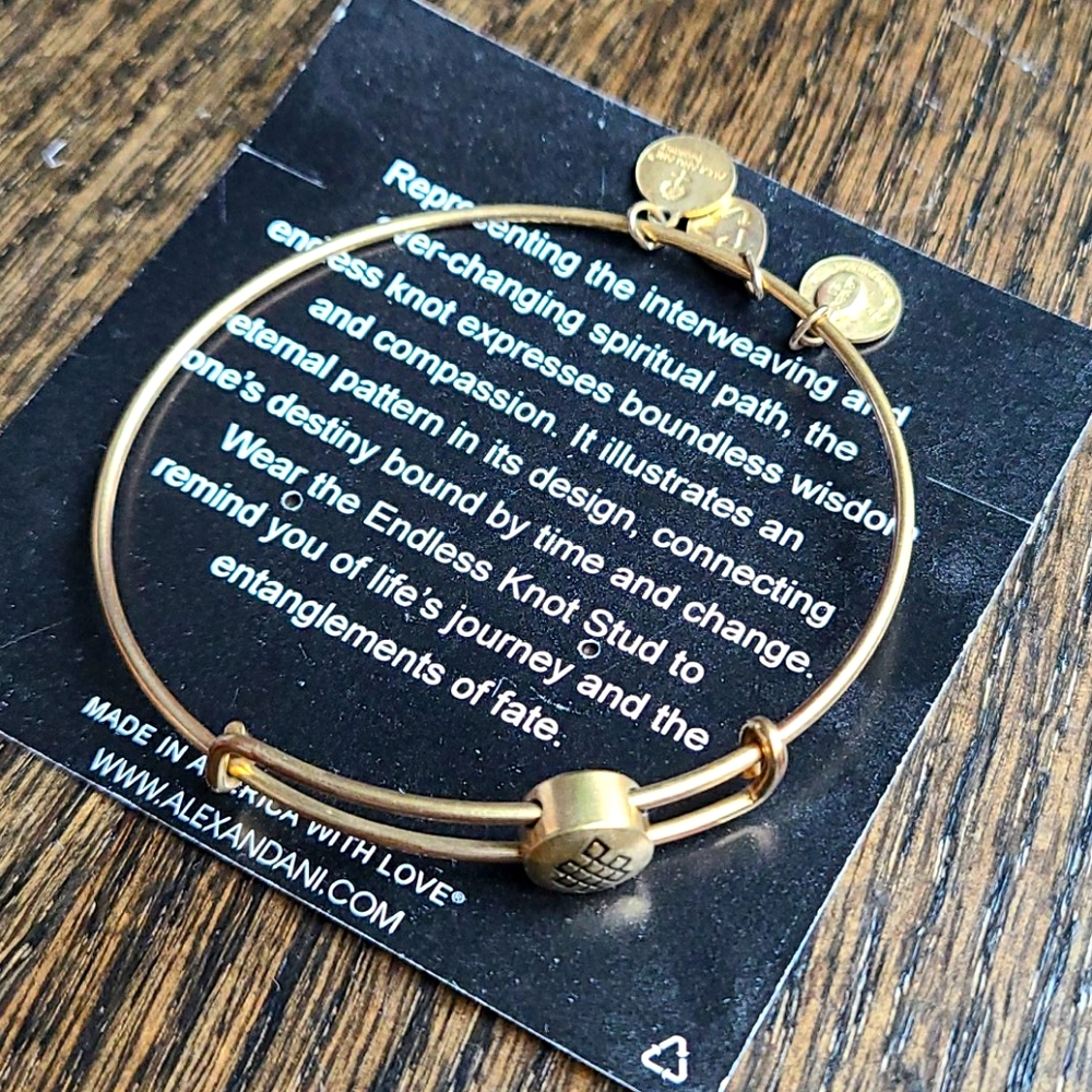 3 for $20, Alex and Ani Endless Knot bracelet